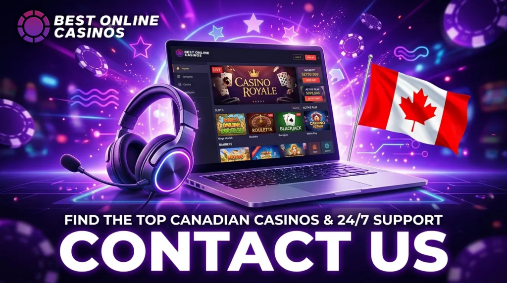 Contact the Best Online Casinos team in Canada