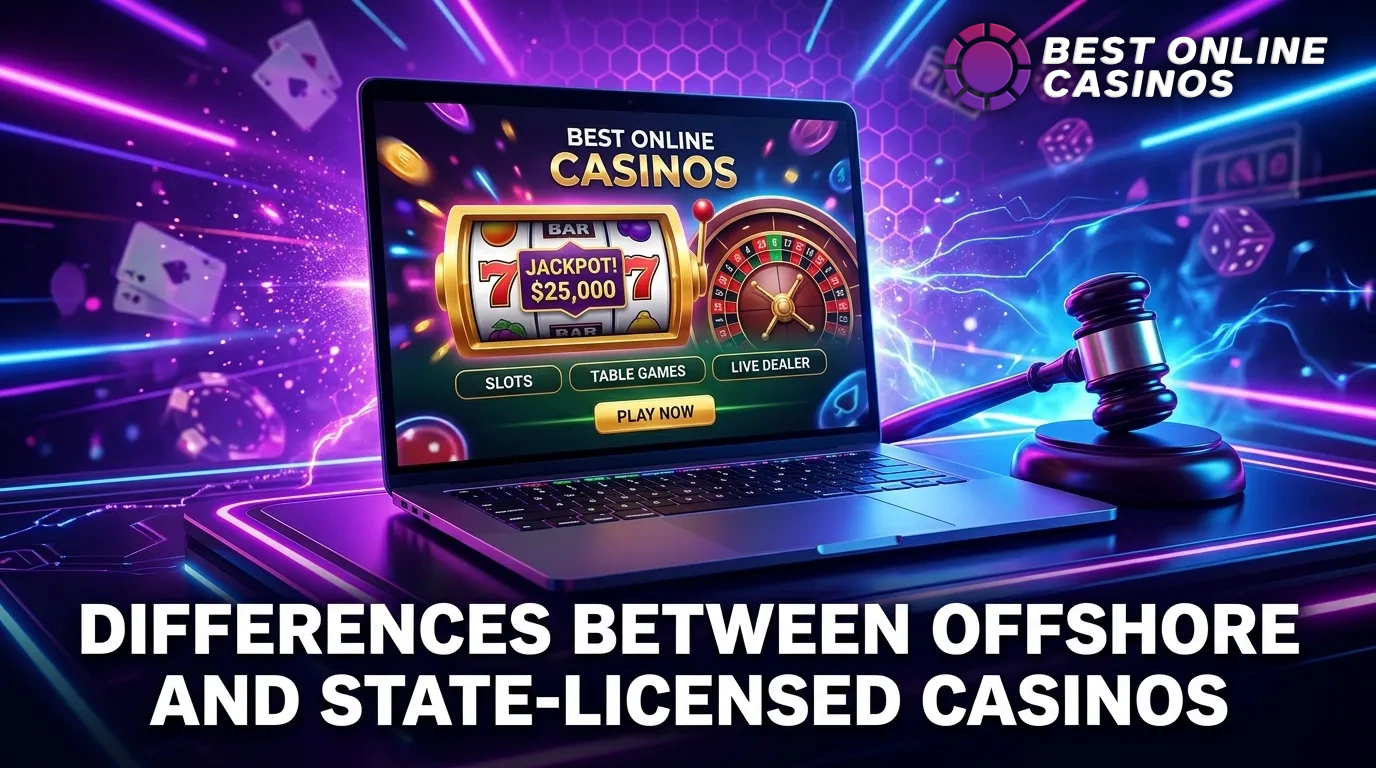 Differences Between Offshore and State-Licensed Casinos